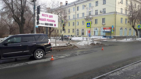 ​Женщина, которую в Оренбуржье сбил Lexus, впала в кому
