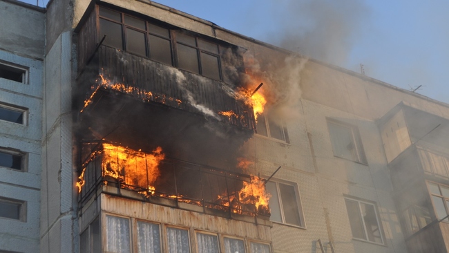 За сутки в Бузулуке случилось два пожара