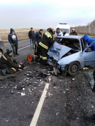 На трассе в Бузулукском районе произошло страшное ДТП
