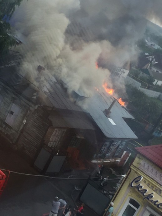 В Бузулуке пожарные ликвидировали возгорание квартиры на улице Ленина