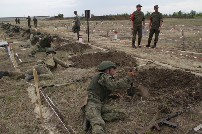 Узбекским военным устроили психологическую атаку в Оренбуржье